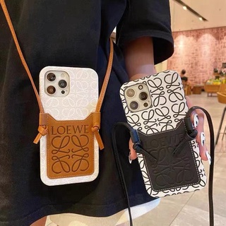 Thương Hiệu Cao Cấp Thời Trang Có Dây Buộc Khe Cắm Thẻ Da Dành Cho Samsung Galaxy S24 UItra S23 Plus S22 + S24 S23 UItra S23 FE S21 FE A54