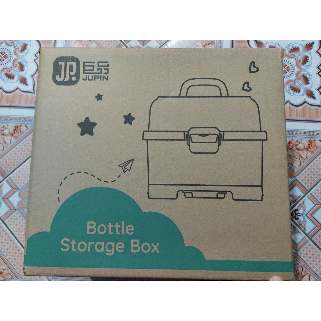 Giá úp bình sữa cao cấp mẫu mới nhất dạng hộp giúp bảo quản bình sữa an toàn tối đa khỏi bụi bẩn, côn trùng