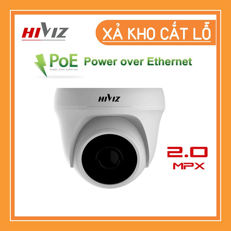 [XẢ KHO CẮT LỖ] Camera HIVIZ IP POE HI-I202C25M/ HI-I212C20P 2.0MP - Hàng chính hãng