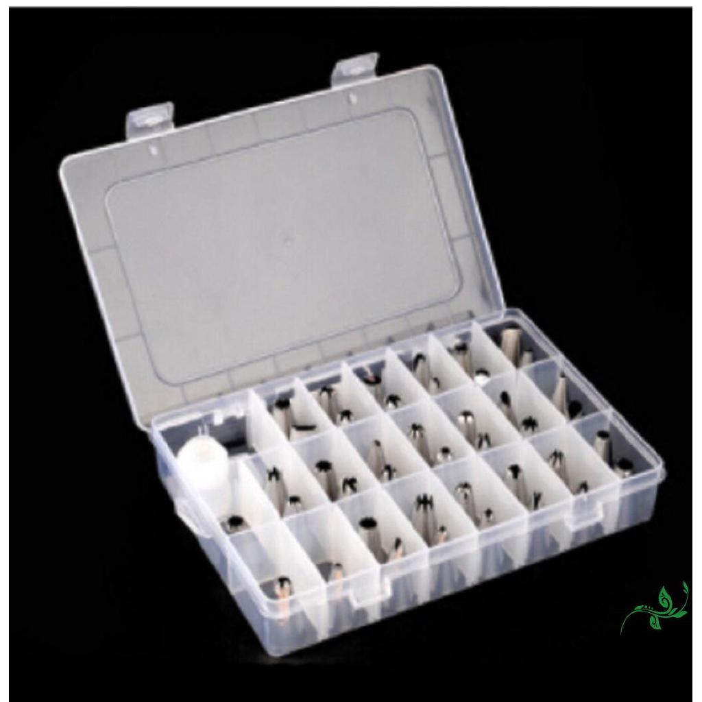 Set 42 đầu phun kem kem trang trí bánh nhiều kiểu dáng