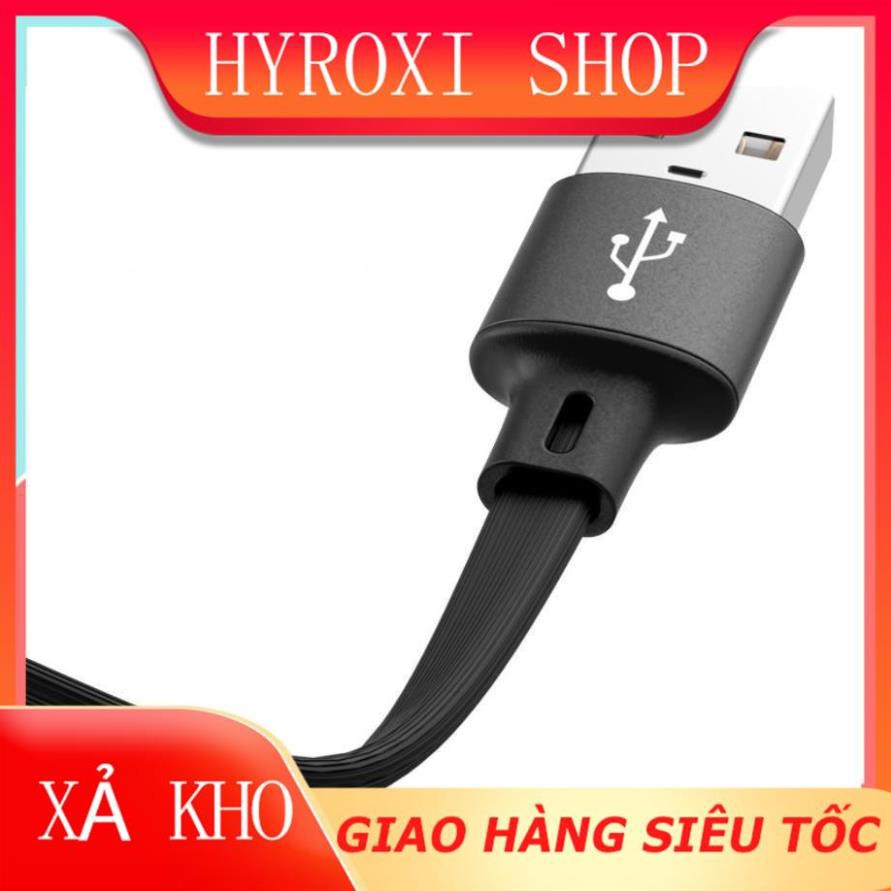 Cáp sạc iPhone Lightning – Type C – Micro USB loại ngắn 25 cm mẫu 1 HYROXISHOP