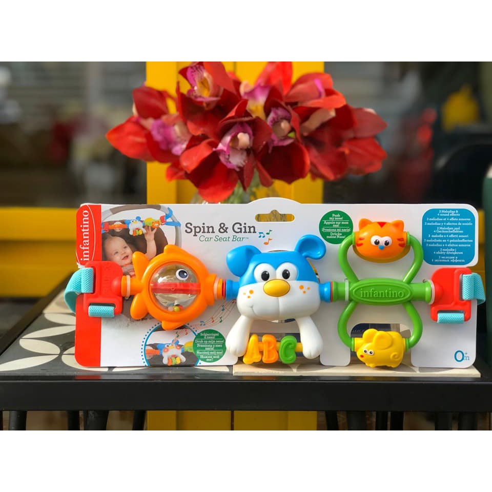 ĐỒ CHƠI TREO XE ĐẨY CÓ NHẠC INFANTINO