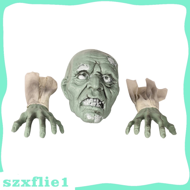 [🔥Hot Sale🔥] Horrible Lawn Zombie Decoration Garden Arms Ornament Realistic Spooky Statue