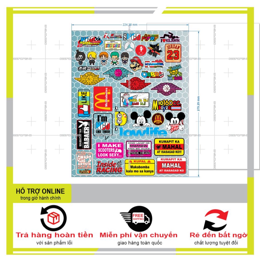 LOGO STICKER 003 - SHINDECAL2