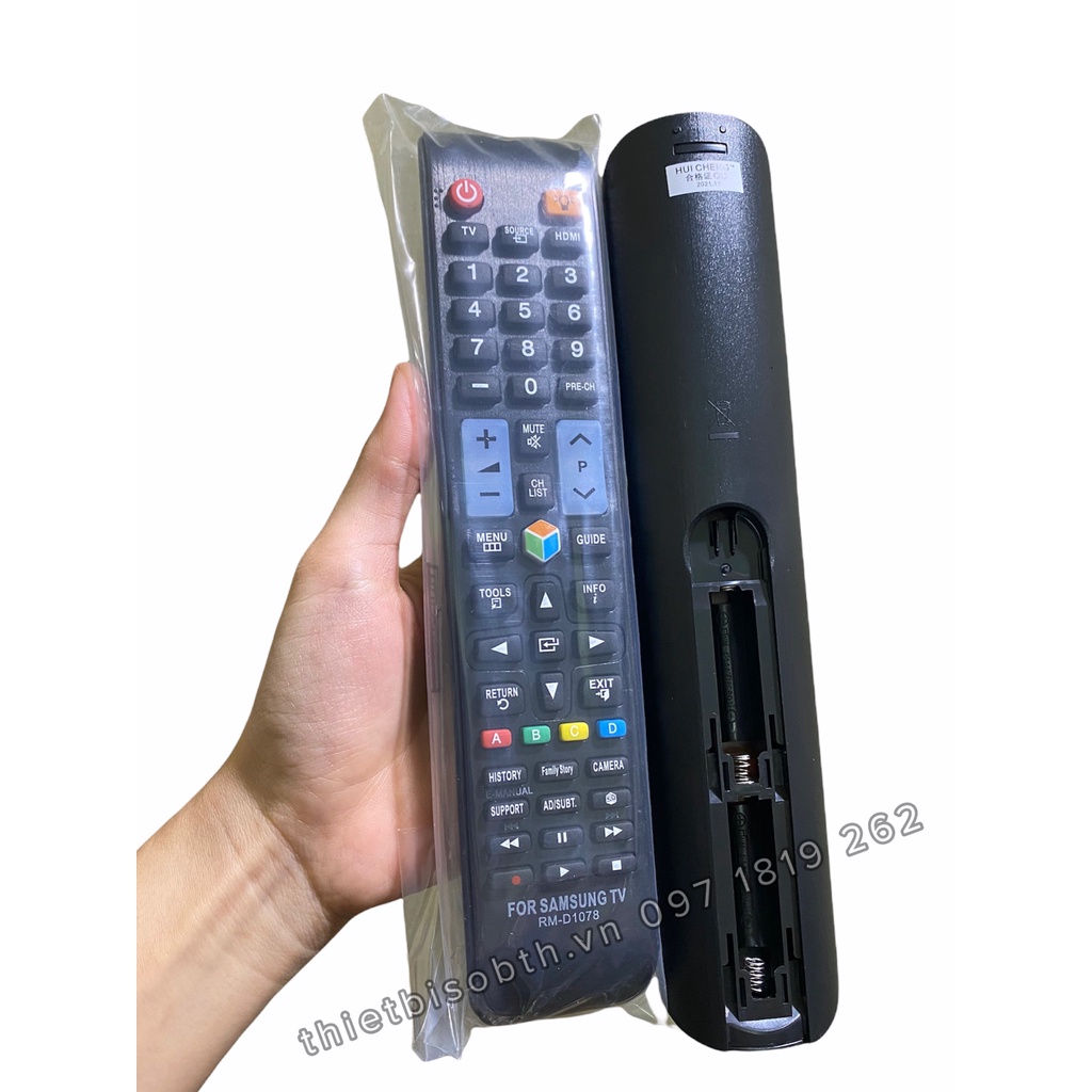 Điều Khiển Tivi Samsung Smart. Remote Tivi Samsung RM-D1078. Hàng Loại 1