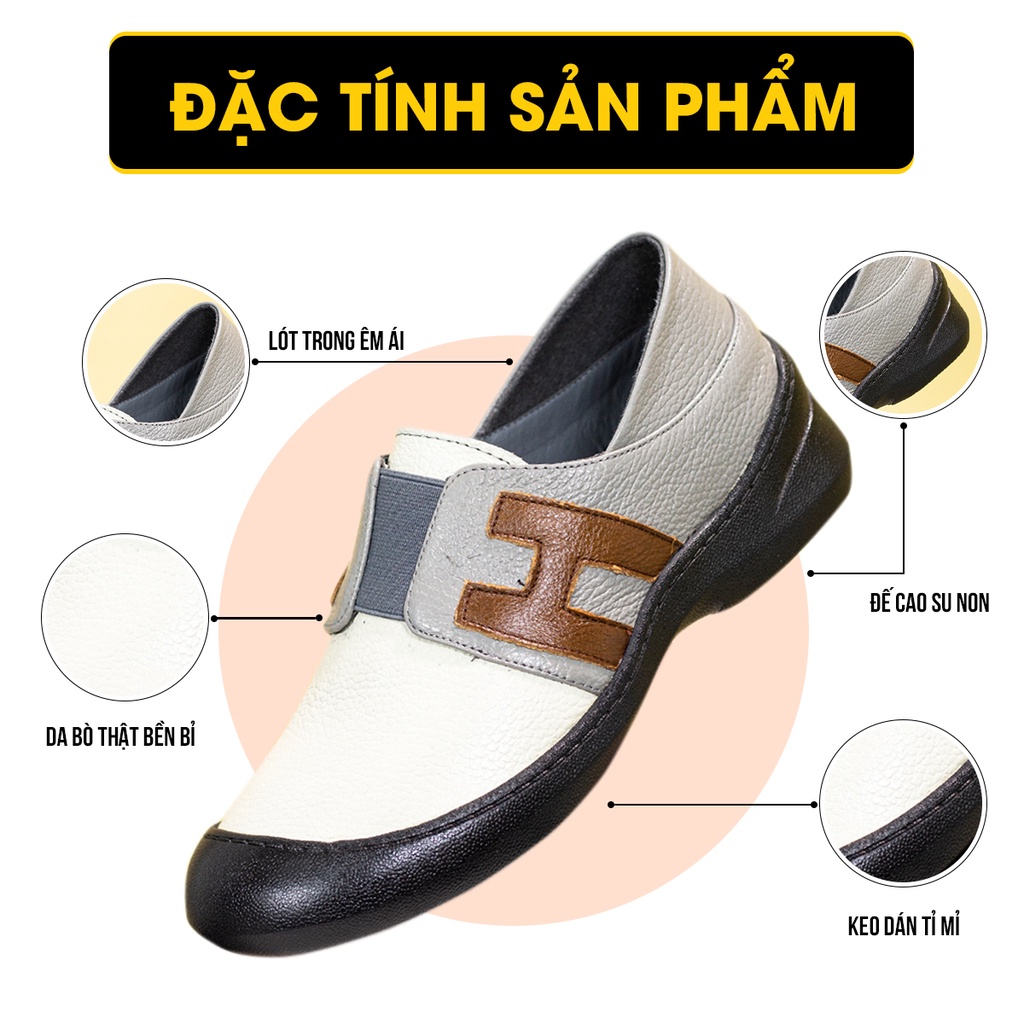 Giày nữ da thật TIMAN LB13 chắc chắn sang trọng thời trang bảo hành 1 năm