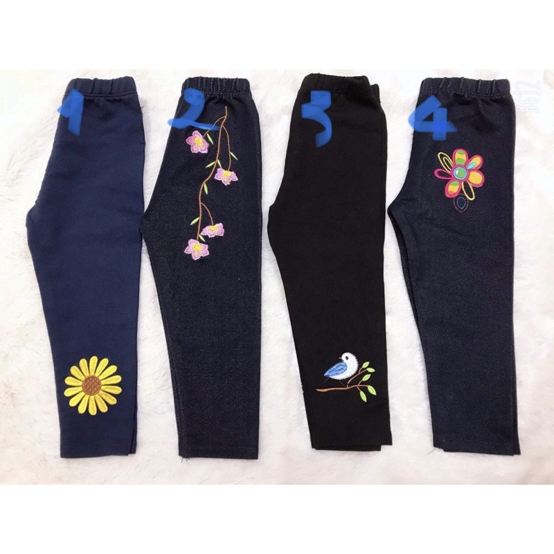  Quần Legging cho bé từ 6-22kg