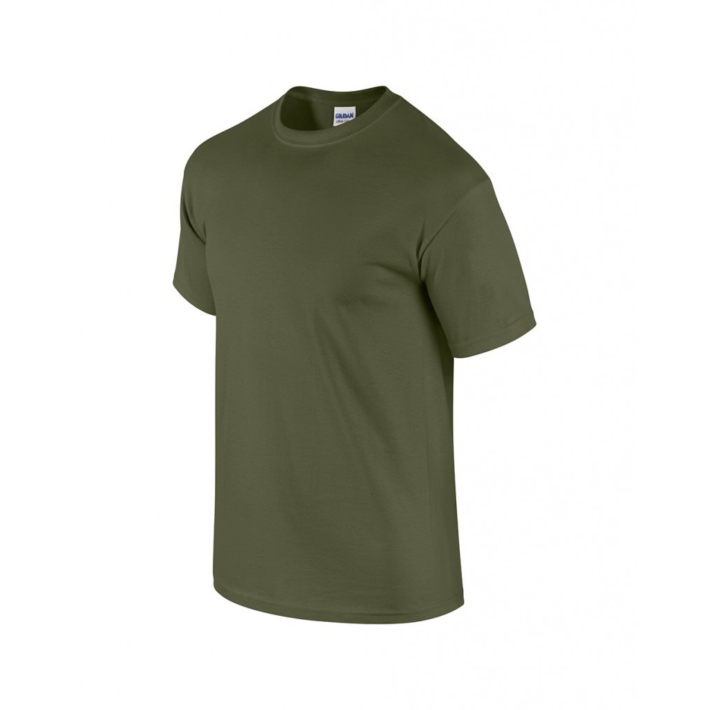 Áo thun Gildan Premium màu Military green