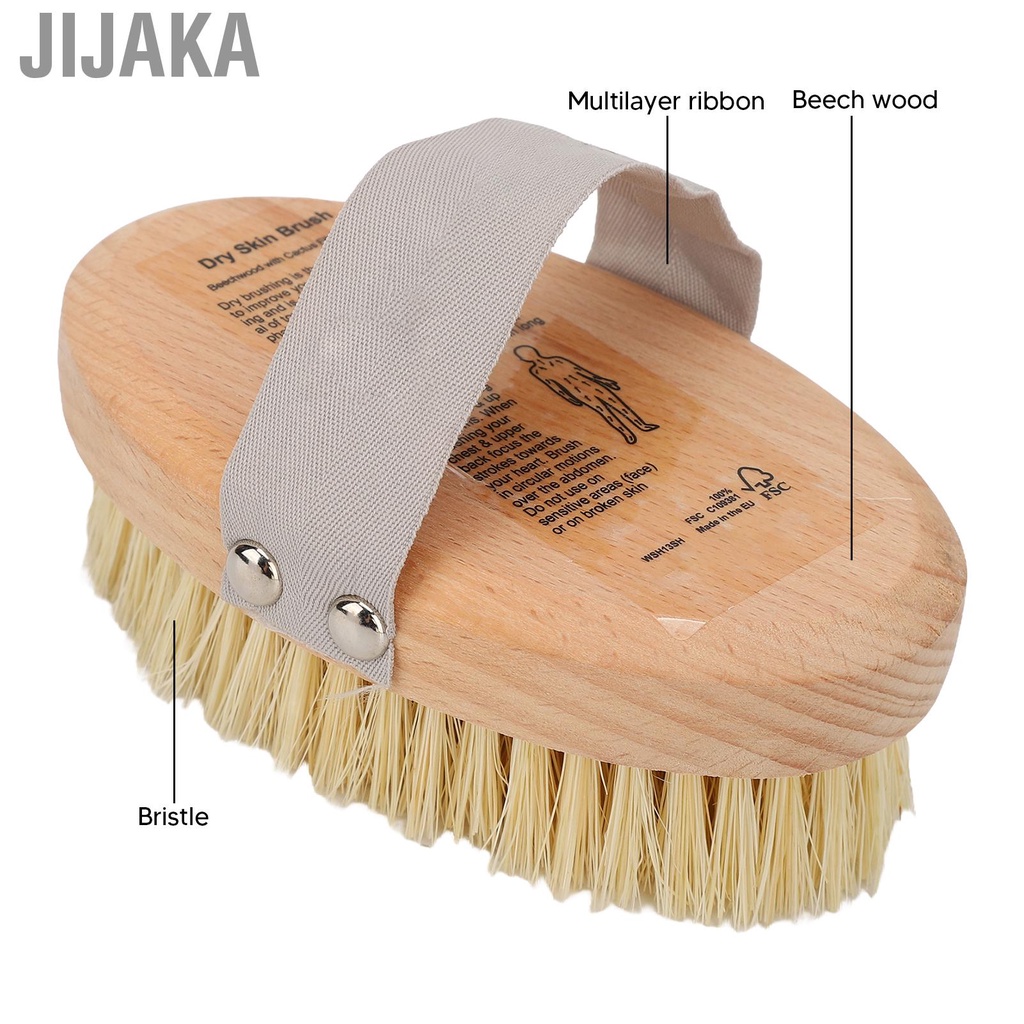 Cơ thể tẩy tế bào chết khô bàn chải làm đẹp da treo vòi hoa sen bàn chải giảm viêm mô tế bào