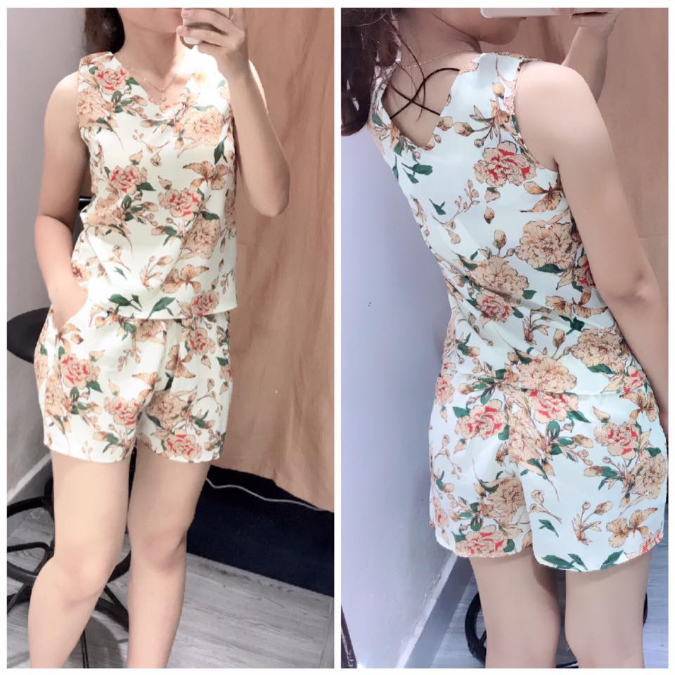 Bộ hoa đan dây lưng