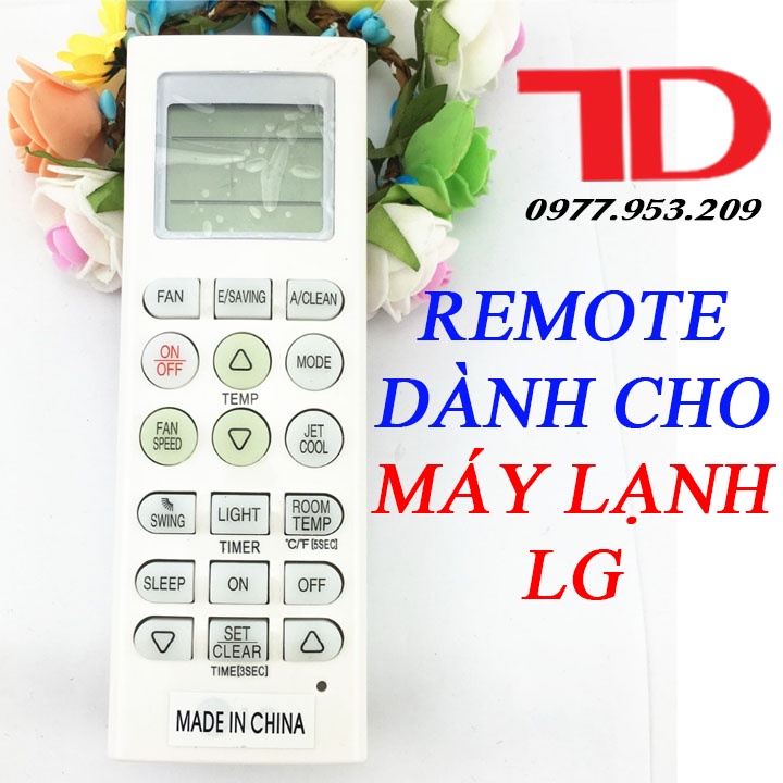 Remote máy lạnh, điều khiển dành cho máy lạnh LG Inverter 1 chiều