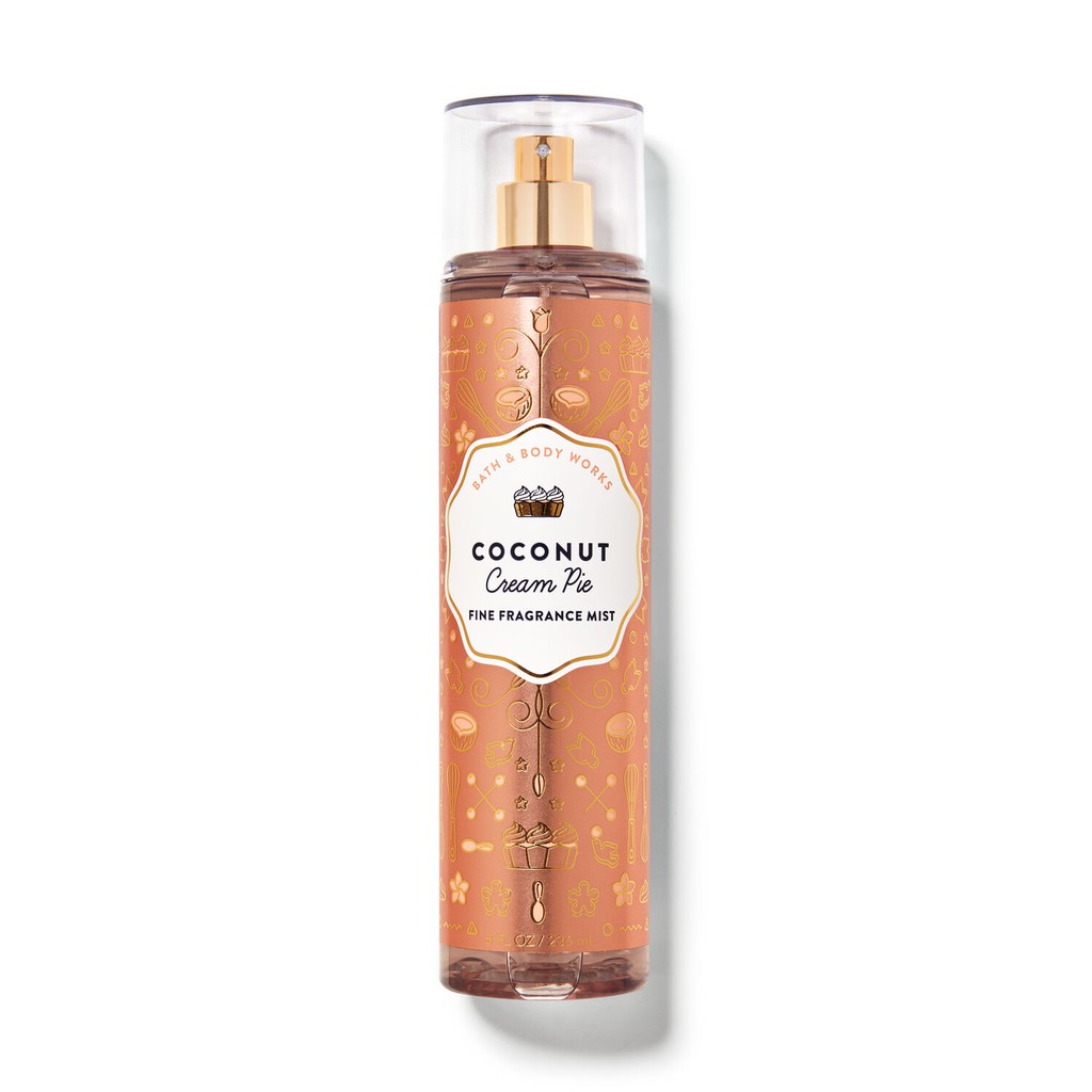 AUTH BBW BODY MIST XỊT THƠM COCONUT CREAM PIE USA 236ML | Thế Giới Skin Care