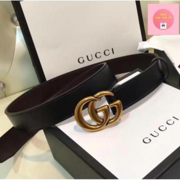 Thắt Lưng Nữ Gucci, Dây Lưng Nữ Gucci Siêu Sang Chảnh Chất Liệu Da Thật - Dây Nịt Nữ Cao Cấp