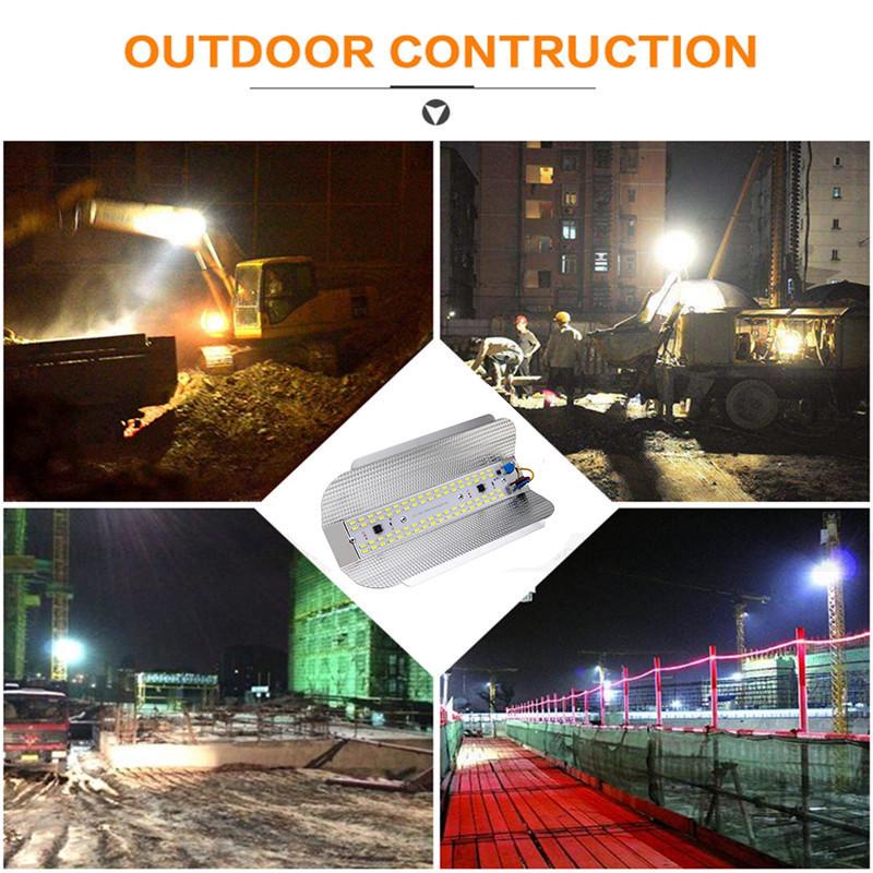 1 Đèn Led Vonfram 50W 220V Dùng Trong Xây Dựng Ngoài Trời