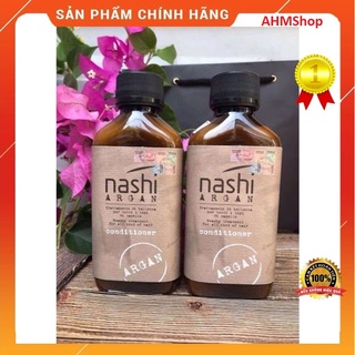 Dầu Gội Xả Chống Rụng và kích thích mọc tóc Nashi Argan Energizing Hairloss Capixyl 500mlx2
