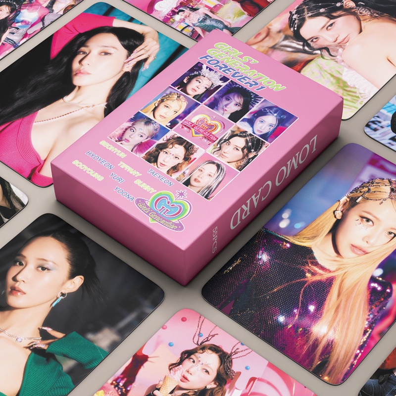 Hộp 55 Tấm Ảnh LOMO 2022 FOREVER 1 Phong Cách LOMO Độc Đáo