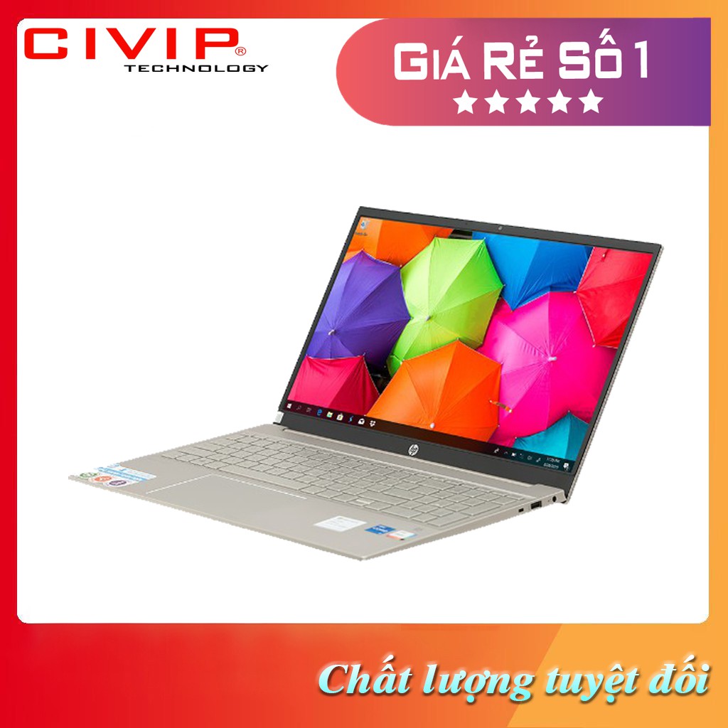 Laptop HP Pavilion 15-eg0070TU i5-1135G7/8GD4/512GSSD/15.6FHD/Wlac/BT5/3C41WHr/ALUp/VÀNG/W10SL/OFFICE_2L9H3PA