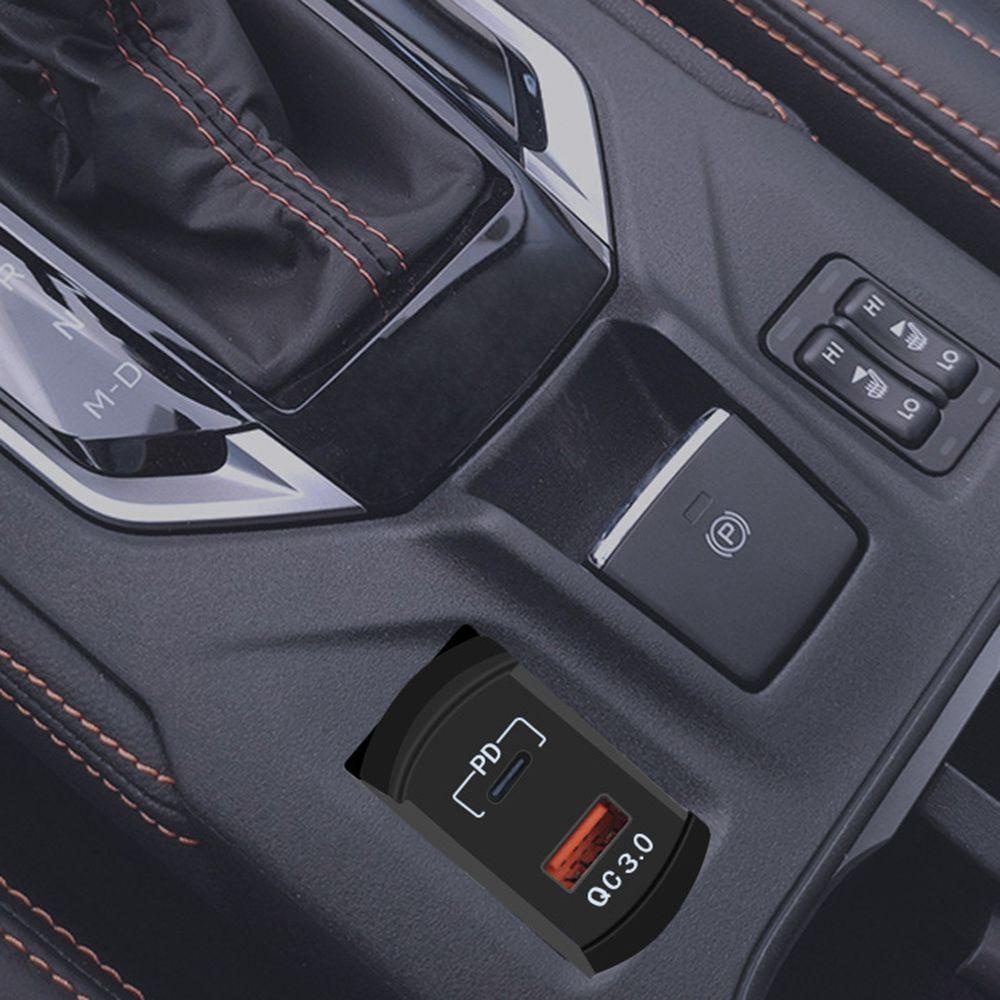 Tẩu Sạc Có Đèn LED PD QC3.0 Chống Thấm Nước Chuyên Dụng Cho Xe Hơi