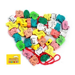 Xâu hạt gỗ bibobino