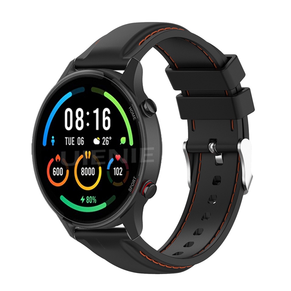 Dây đeo đồng hồ bằng silicon 22mm độc đáo cho Xiaomi Mi Watch / Gtr 2 2e & Gtr 47mm