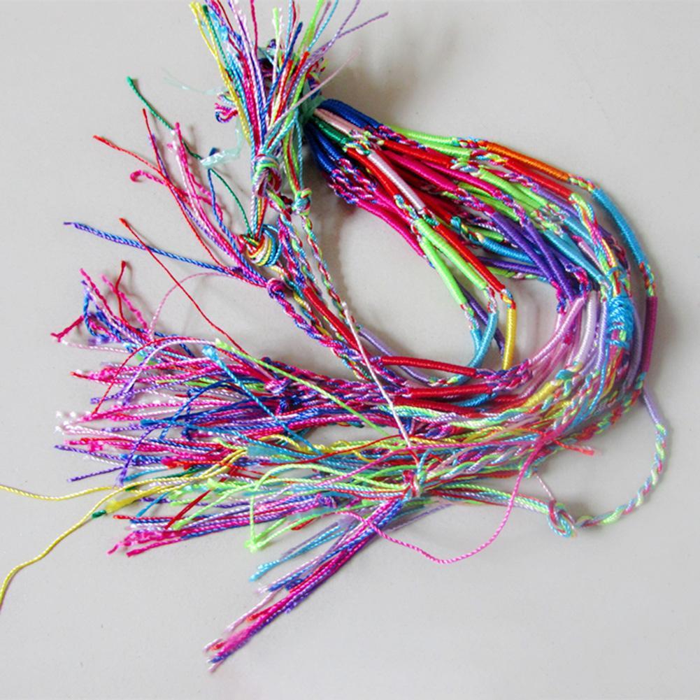 Vòng Tay Thắt Dây Bện Nhiều Màu | BigBuy360 - bigbuy360.vn