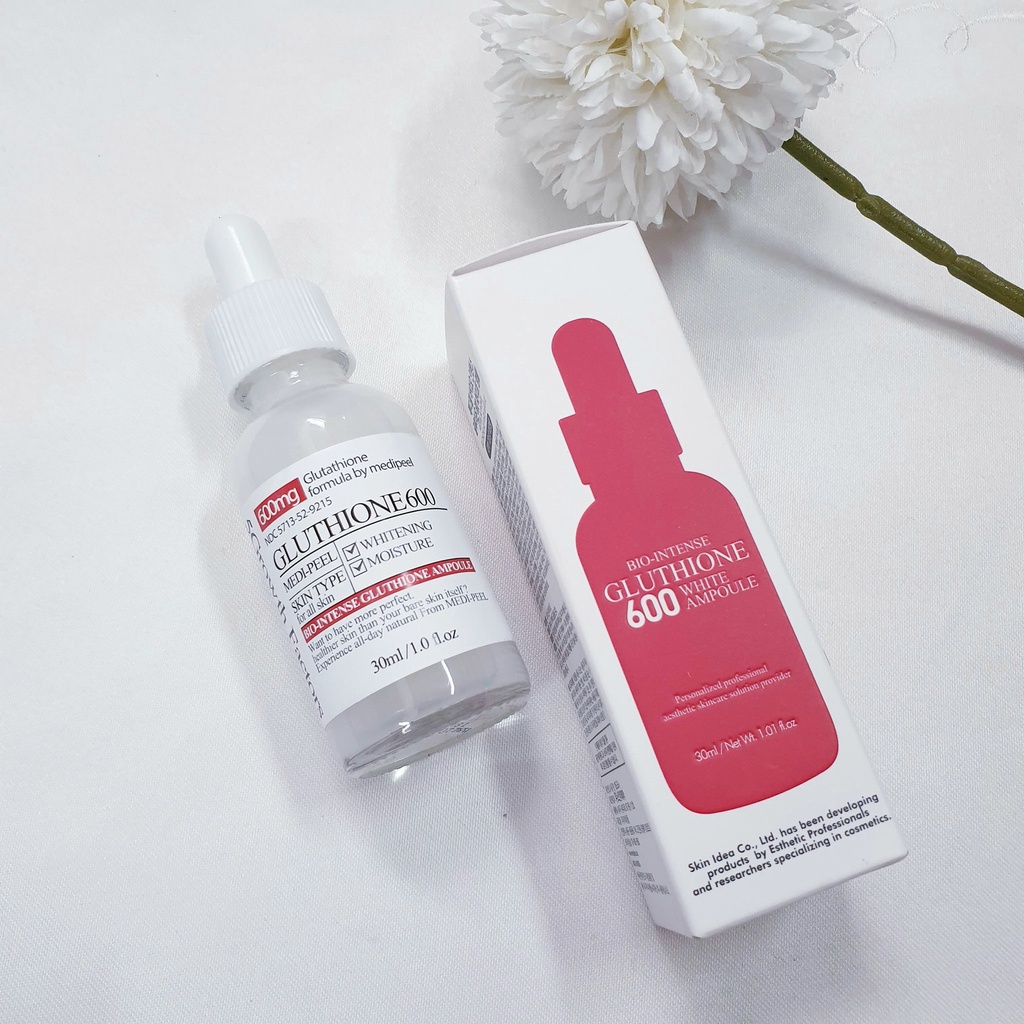 Serum Dưỡng Trắng Da Medi - Peel Bio - Intense Glutathione White Ampoule 30ml - Hàn Quốc BÓNGHOPAUTHENTIC
