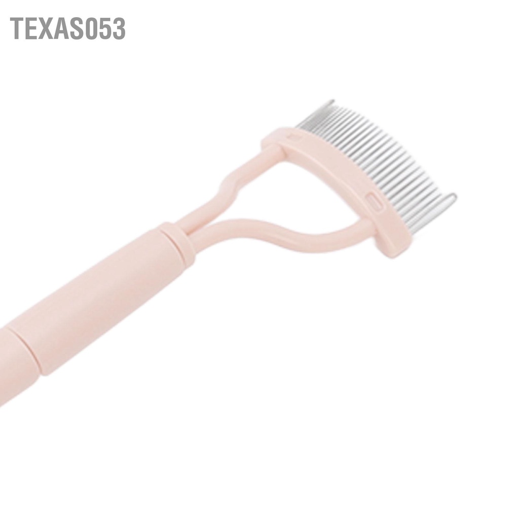 Texas053 Bộ dụng cụ bấm mi cầm tay Mini Phù hợp với làm cong một phần bộ trang điểm lược có thể gập lại