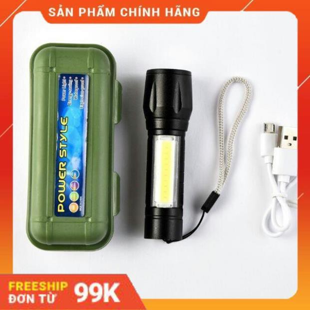 Đèn Pin Nhôm Siêu Sáng Cao Cấp Mini T1 Full Box - Bảo Hành 3 Tháng