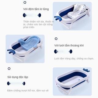 chậu tắm gấp cho bé sơ sinh tắm, ngồi và ngả, gia đình cực lớn , sản phẩm dành trẻ em