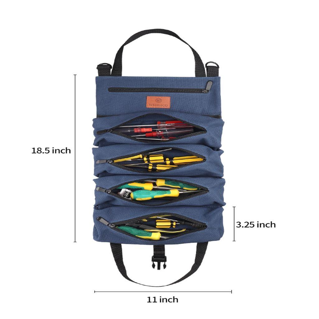 Túi MMULCK vải canvas đựng dụng cụ sửa chữa đa năng tiện dụng