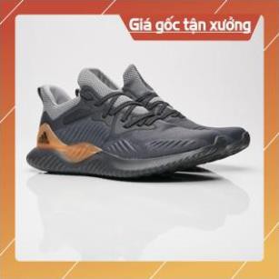 [FreeShip+Giá Hủy Diệt] Giầy Alphabounce xịn sò Full phụ kiện, Giày thể thao nam nữ Sneaker Alphabounce đen vàng