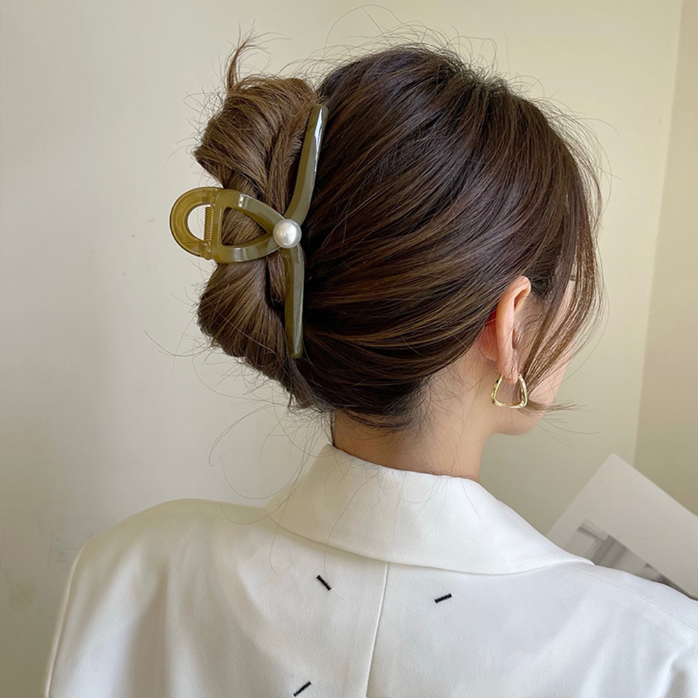 Kẹp Tóc Càng Cua Cỡ Lớn Kiểu Cổ Điển Thời Trang Cho Nữ