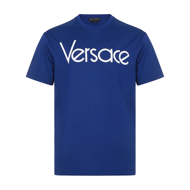 Áo Thun Tay Ngắn Chất Liệu cotton In Họa Tiết Versace Cho Nam