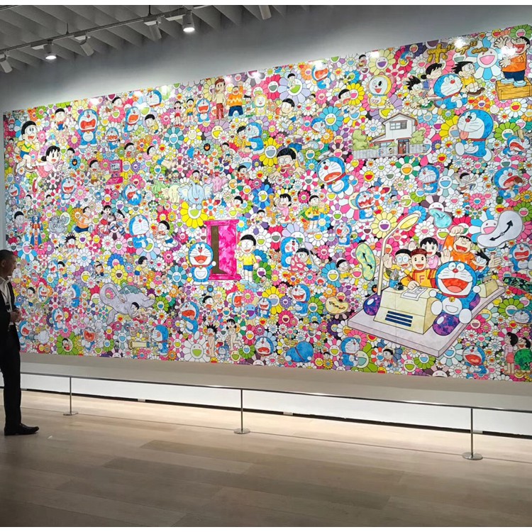 Tranh xếp hình Puzzle Sáng Tạo phiên bản "Doraemon và làng hoa mặt trời"