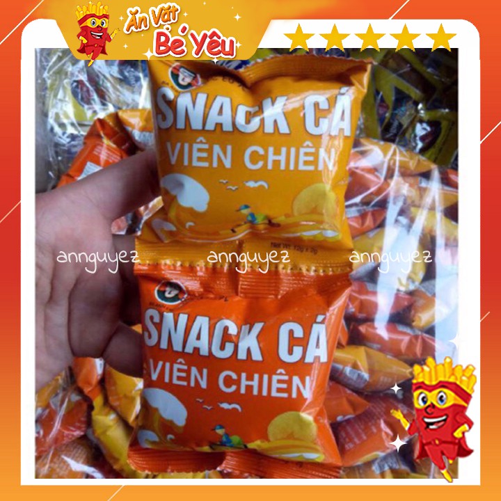 Bim bim snack cá viên chiên bịch 60 gói