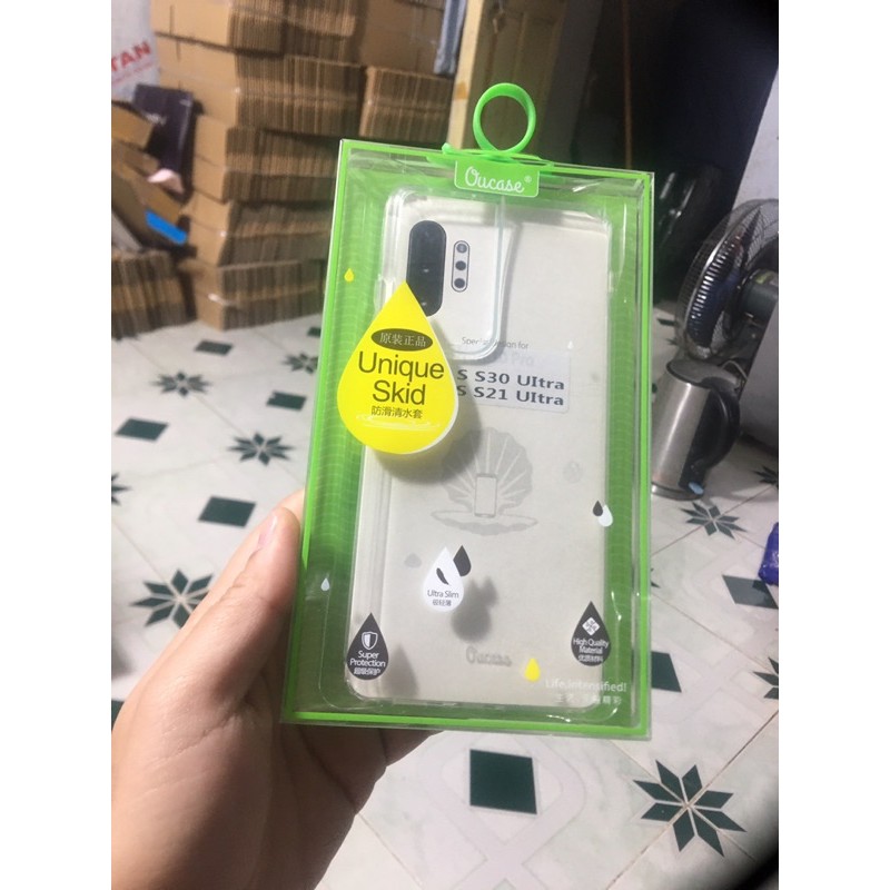 Ốp lưng dẻo Ou Case cho Samsung S21/ S21 Plus/ S21 Ultra Silicon trong suốt