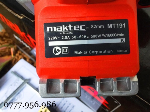 🌈 FREESHIP🌈 Máy bào gỗ MAKTEC MT191 chuyên bào gỗ chế tác mỹ thuật ngành gỗ