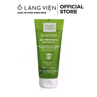 Gel rửa mặt cho da dầu mụn MARTIDERM Acniover Purifying Gel (200ml)