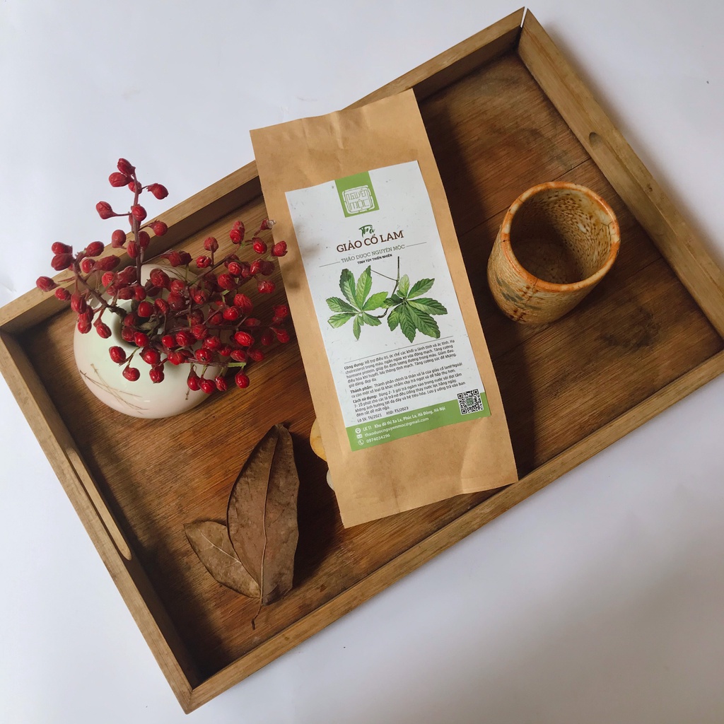 Trà giảo cổ lam thảo dược Nguyên Mộc hỗ trợ giữ dáng đẹp da, cải thiện giấc ngủ  điều hòa khí huyết | BigBuy360 - bigbuy360.vn