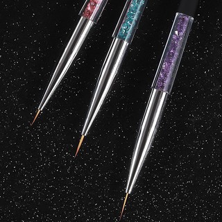 Set cọ nét 3 cây cao cấp - cán pha lê