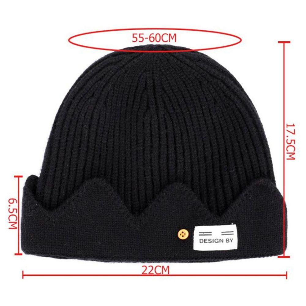 Mũ Beanie Dệt Kim WMES15H Thiết Kế Đơn Giản Dễ Phối Đồ Hóa Trang Cho Nam