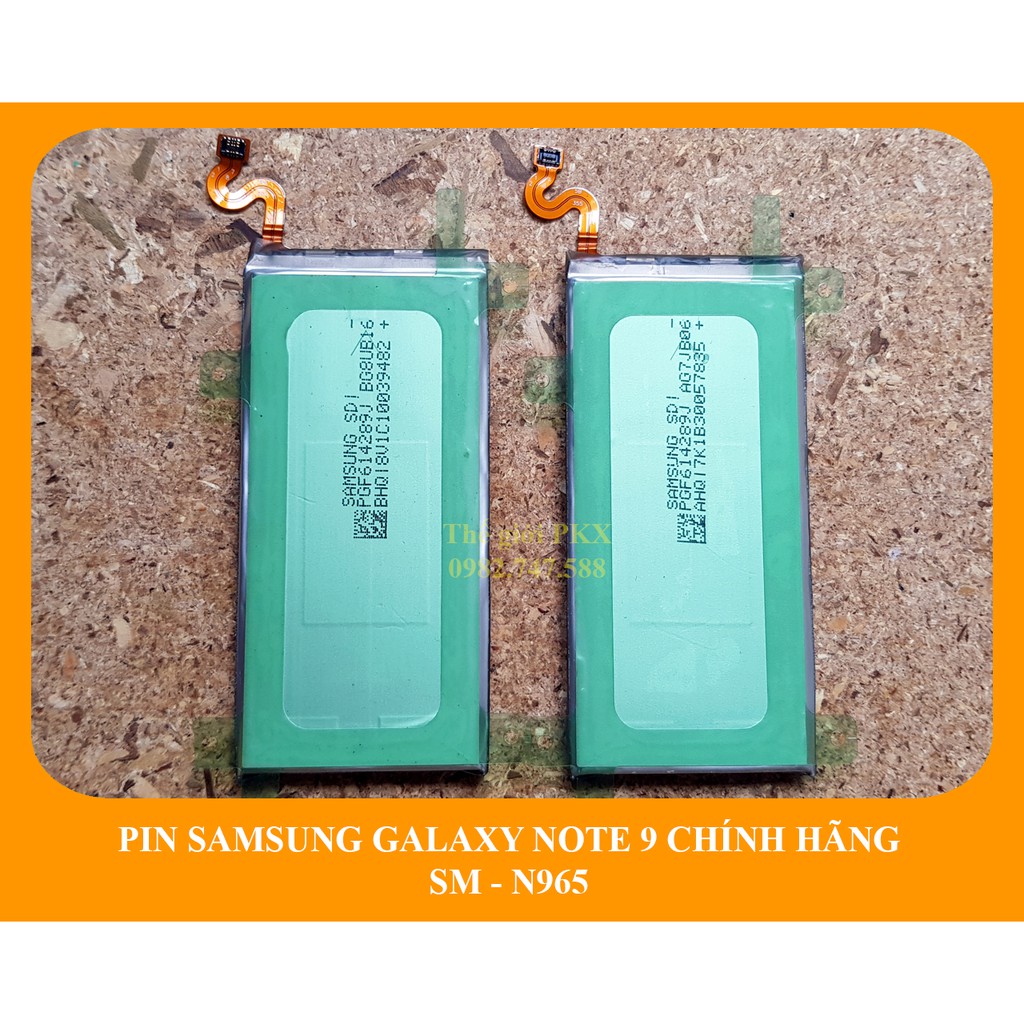 Pin Samsung Note 9 chính hãng N965 | Phát hiện fake đền 10 lần giá trị sản phẩm