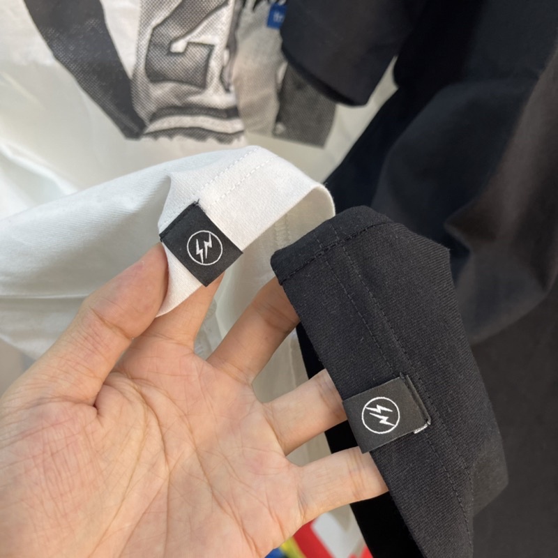 ⚡️[Hight Quality] - Áo Tee Travis Scott X Fragment X J.o.r.d.a.n T-shirt Black/White, Áo thun jordan x Fragment