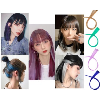 Tóc dài thẳng giả thời trang nhiều màu sắc dành cho nữ