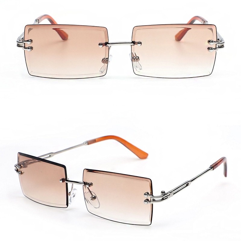 Kính Mát Gọng Chữ Nhật Thời Trang Cho Nữ