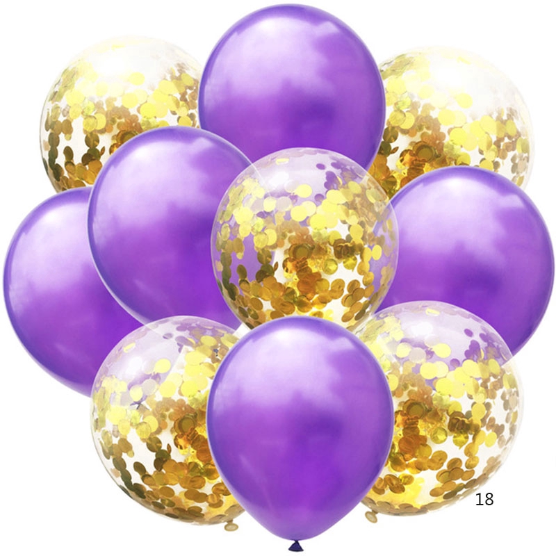 Bộ 10 Bong Bóng Cao Su Trong Suốt 12 inch