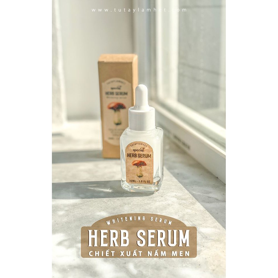 HERB SERUM - SERUM NẤM DƯỠNG DA