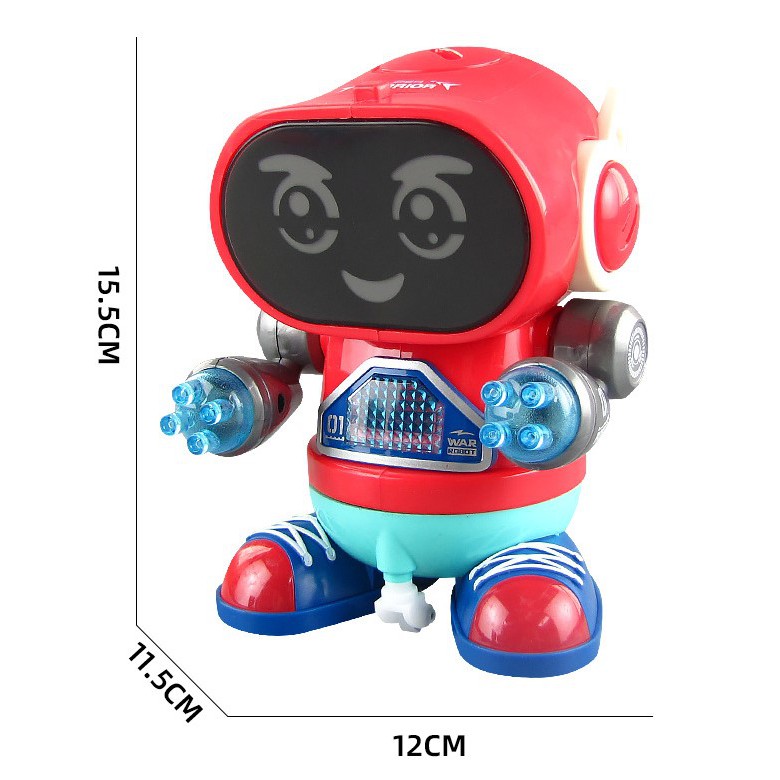 Đồ chơi Robot ironman phát nhạc nhảy Dance cho bé trai và gái