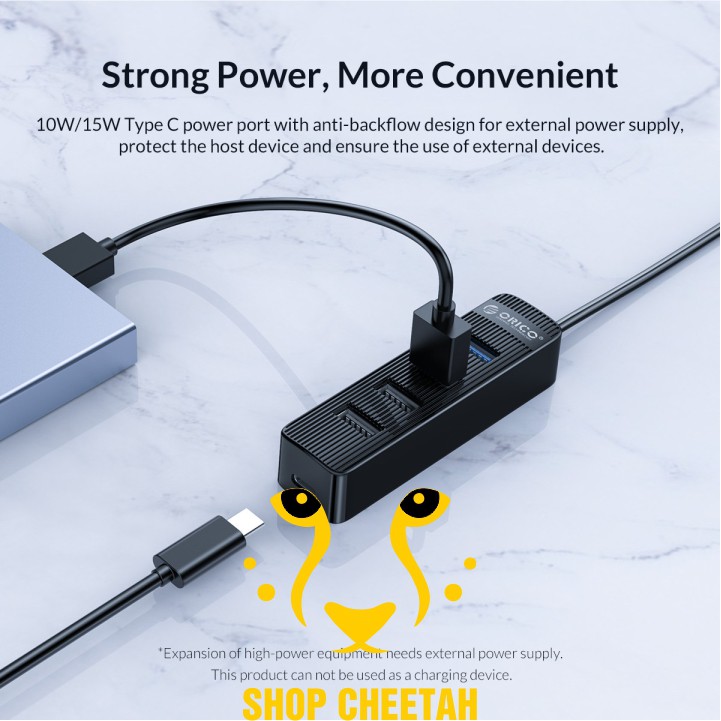 Bộ chia 4 cổng USB – Hub Orico TWU32-4A – Chính Hãng – Bảo hành 12 tháng