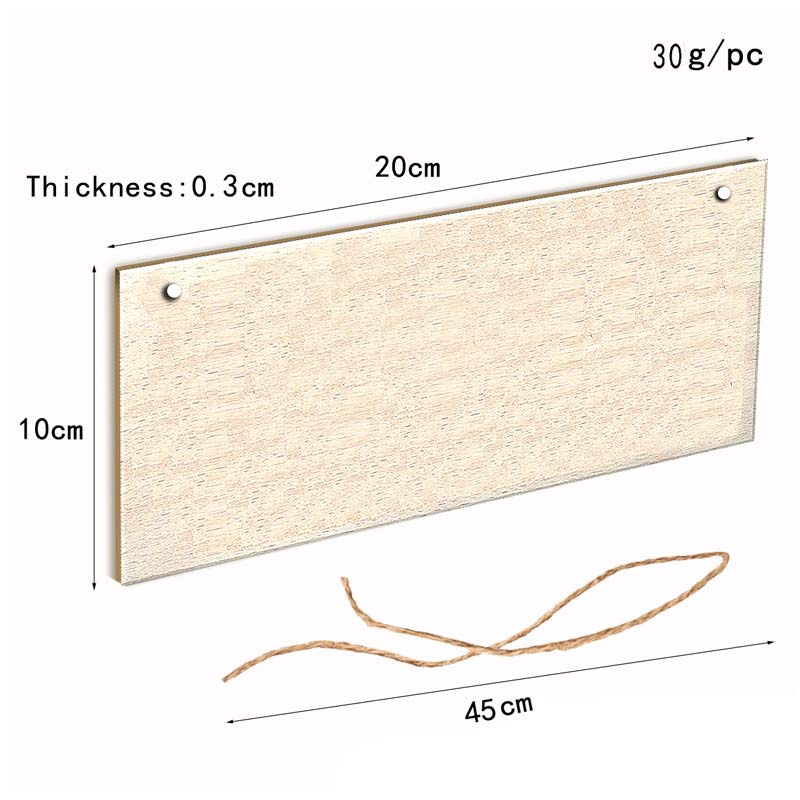 1 bảng hiệu gỗ treo cửa trang trí Giáng Sinh